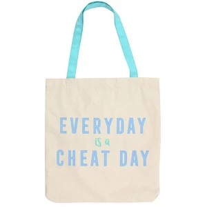 Image of Everyday is a Cheat Day Canvas Bag
