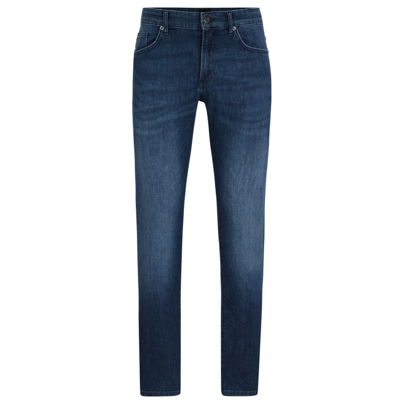 Image of Boss Mens HBB Delaware3Slm Slim-fit Jeans Bright Blue 431 male 30W R