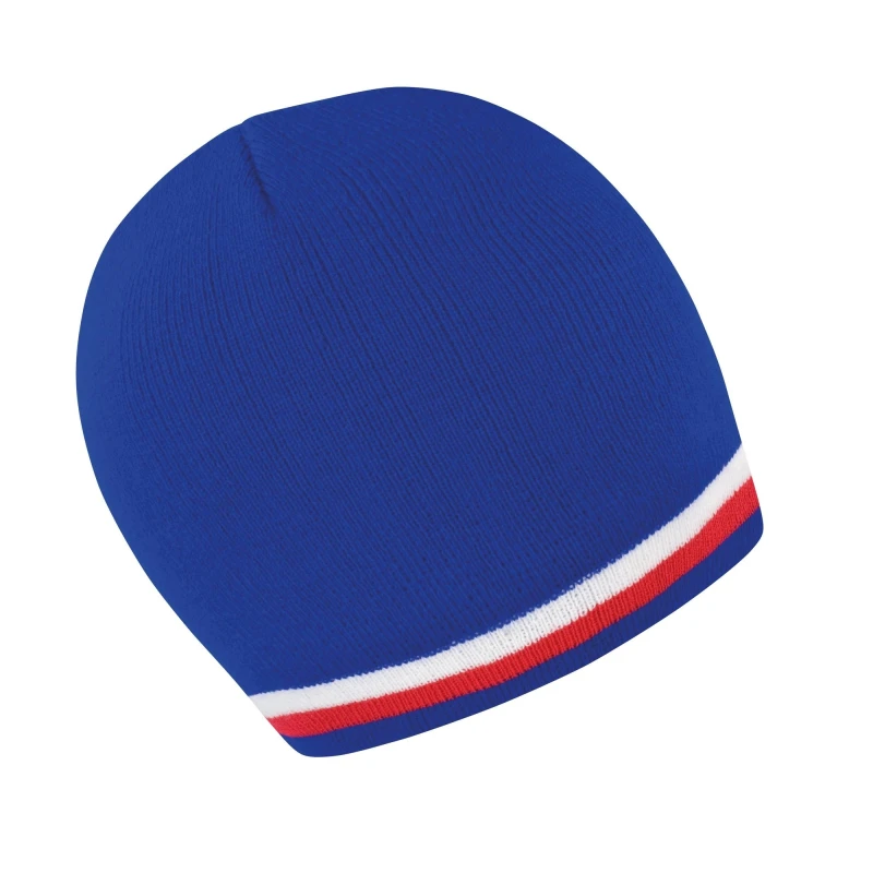 Image of Result Result Men Winter Essentials National Beanie Hat in Pale Blue Pale Blue One Size Male 5054752307851