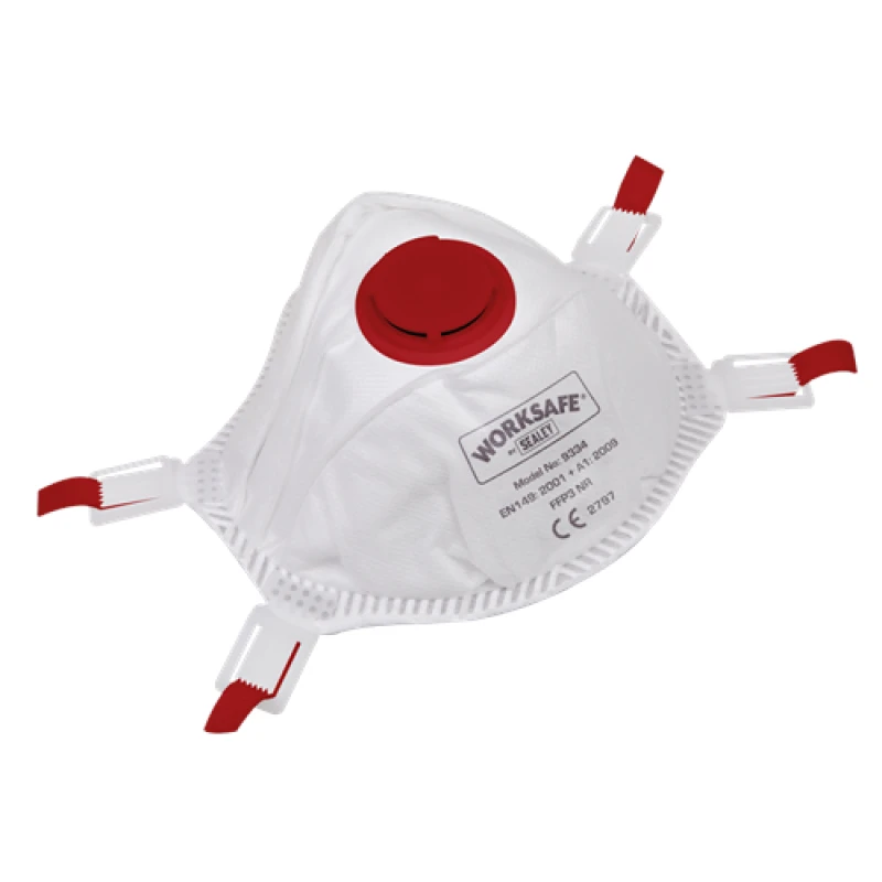 Image of Worksafe Cup Mask Valved FFP3 - Pack of 10 9334/10