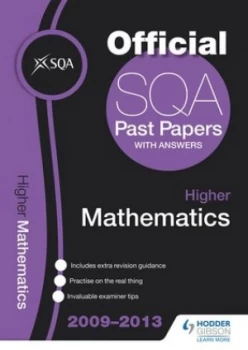 Image of Sqa Past Papers 2013 Higher Mathematics by Sqa Paperback