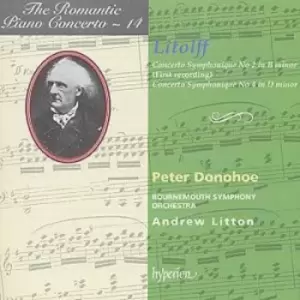 Image of The Romantc Piano Concerto - 14 by Henry Litolff CD Album