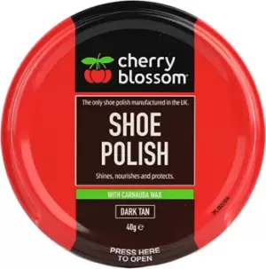 image of Cherry Blossom Shoe Polish Dark Tan