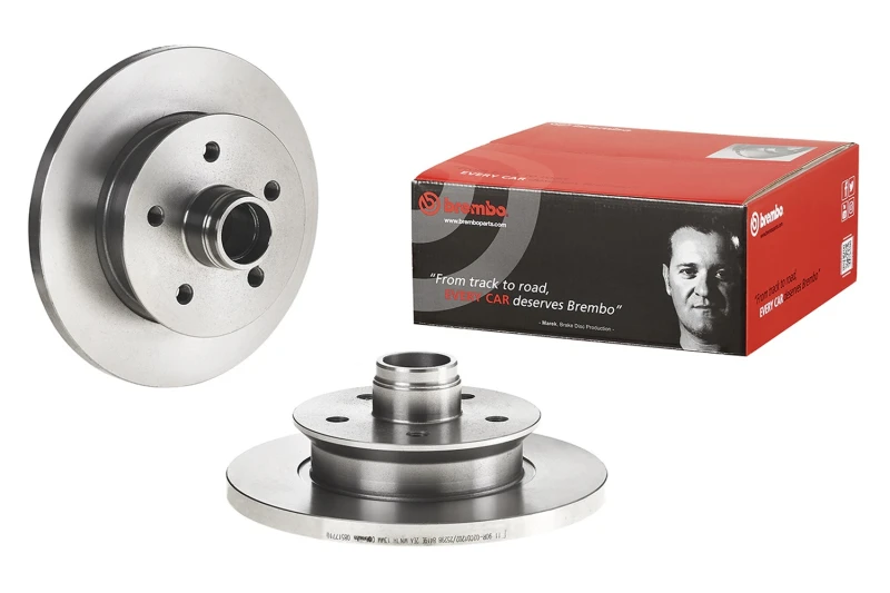 Image of BREMBO Brake disc BREMBO 08.5177.10