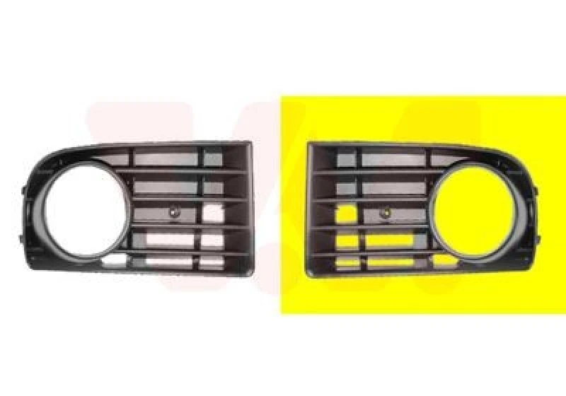 Image of VAN WEZEL Bumper grill VAN WEZEL 5894593