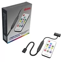 image of Akasa Vegas Remote Control Mate Addressable RGB Controller Cable...