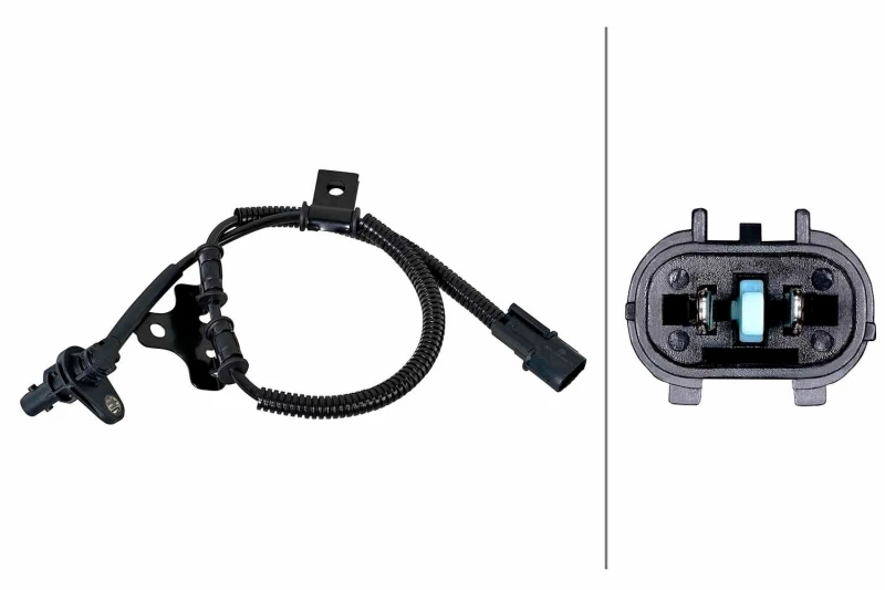 Image of HELLA ABS sensor HELLA 6PU 358 252-131