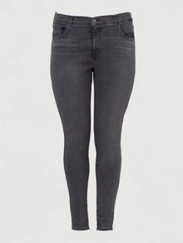 image of Levis Plus 310 Plus Shaping Super Skinny Jeans - Grey