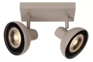 Image of Sensas Modern Ceiling spotlight - 2xGU10 - Cream
