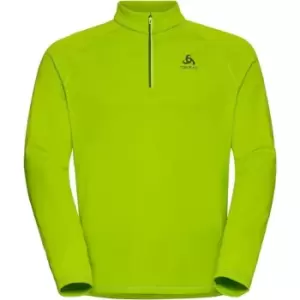 image of Odlo Besso Fleece Half Zip Mens - Green