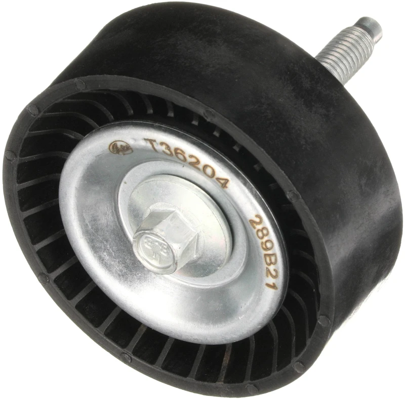 Image of GATES Deflection / guide pulley, V-ribbed belt GATES T36204