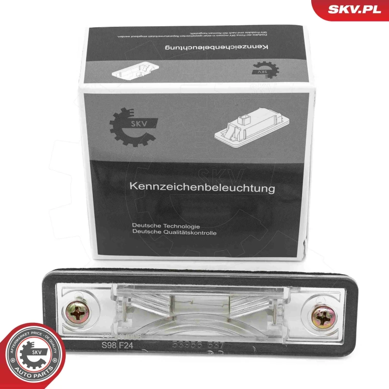 Image of ESEN SKV Number plate light ESEN SKV 72SKV006