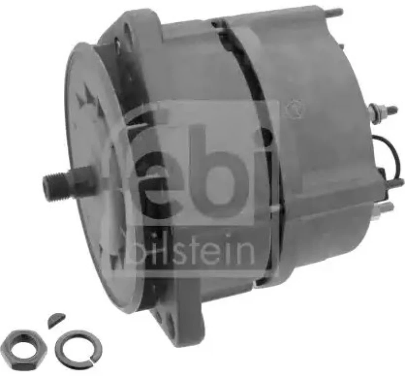 Image of FEBI BILSTEIN 48943 Generator Alternator Charging Current: 100A, Voltage: 24V Alternator (4)