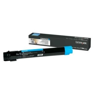 image of Lexmark C950X2CG Cyan Laser Toner Ink Cartridge