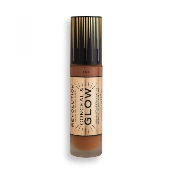 Image of Makeup Revolution Conceal & Glow Foundation F12.5 (23ml)