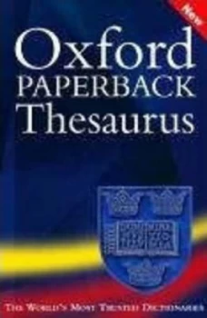 Image of Oxford Paperback Thesaurus by Oxford Dictionaries Paperback