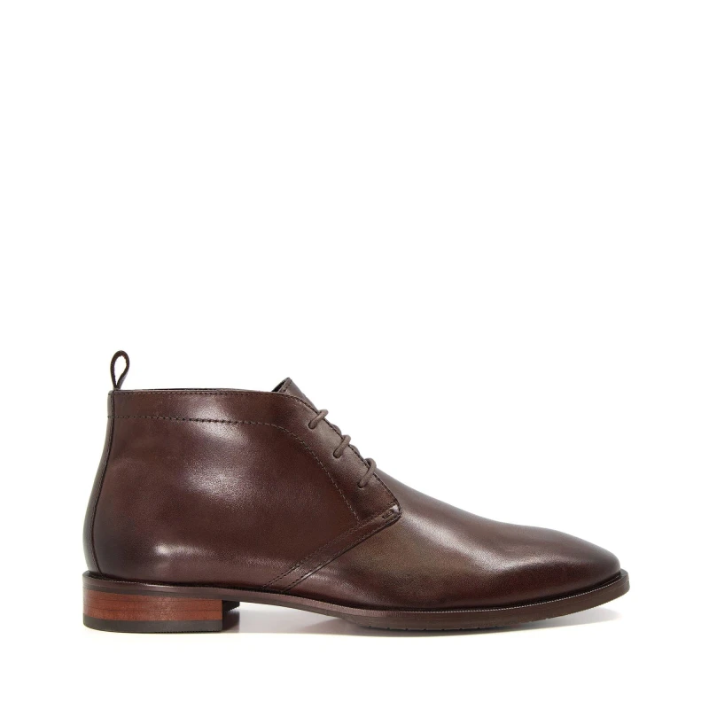 Image of Dune London Mervin Chukka Boots - Brown Brown 6