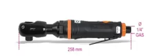 Image of Beta Tools 1921 N3 Reversible 1/2" Drive Air Ratchet Max 68Nm 019210025
