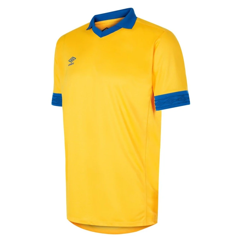 Image of Umbro Umbro Men Tempest Jersey in Yellow Size: Small Yellow S Male 5063107737717