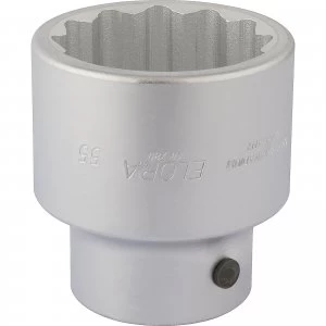 Image of Elora 1" Drive Bi Hexagon Socket Metric 1" 55mm