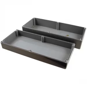 Image of Hammond 1590ZGRP264 Glass Reinforced Polyester Enclosure 600x250x1...