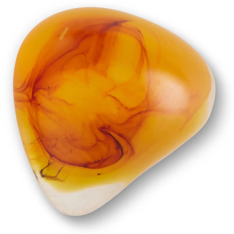 Image of Crocs Jibbitz Crocs Citrine Stone Orange Unisex TU