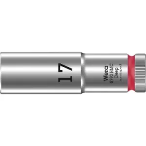 Image of Wera 8790 HMC Deep 1/2" Drive Hexagon Socket Metric 1/2" 17mm