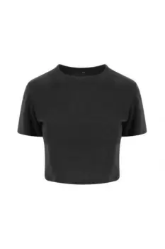 Image of Just Ts Girlie Tri-Blend Cropped T-Shirt