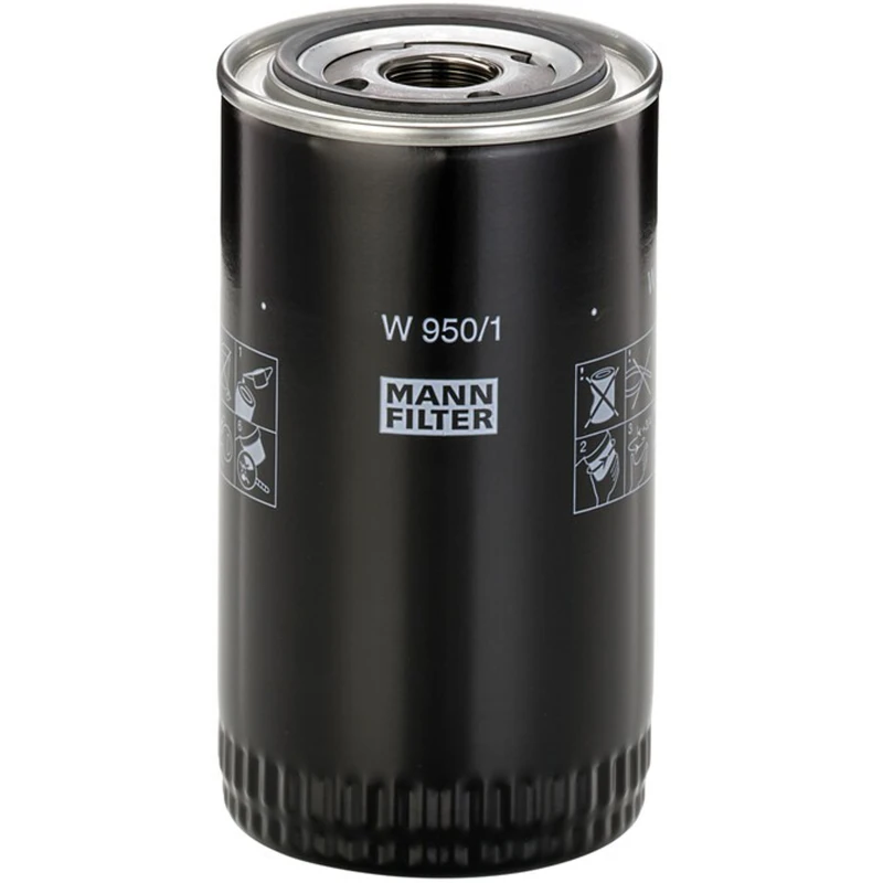 Image of MANN-FILTER W 950/1 Oil filter Spin-on Filter, with one anti-return valve Oil Filter (7)
