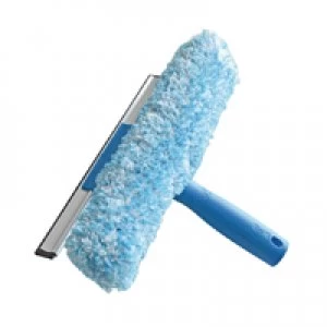 image of Unger 2 in 1 Window Combi Squeegee and Scrubber 350mm 945134