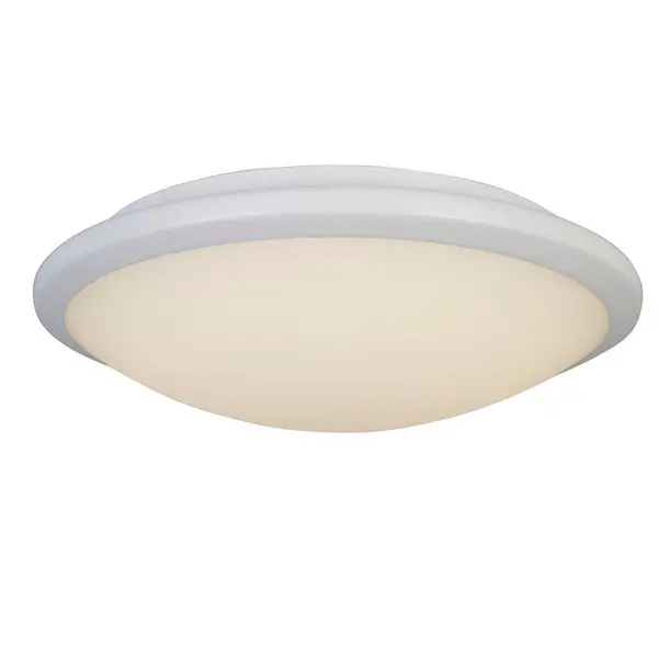 Image of Knutsford Flush White, Frosted Glass