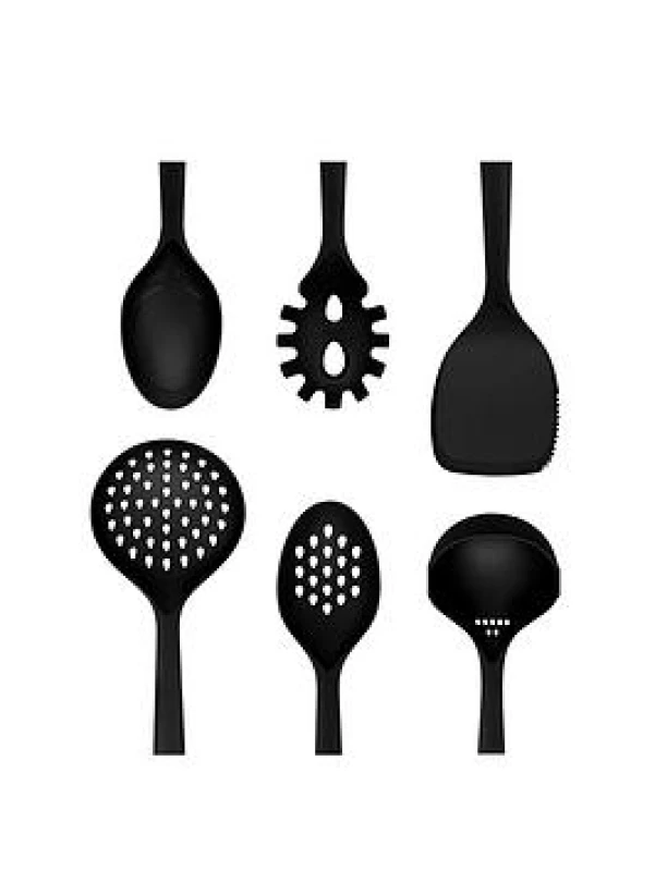 Image of Swan Stealth 6 Piece Nylon Tool Set Black ONE SIZE