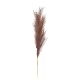 Image of Taupe Large Faux Pampas Grass Stem