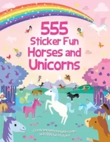 Image of 555 Sticker Fun - Horses and Unicorns Activity Book