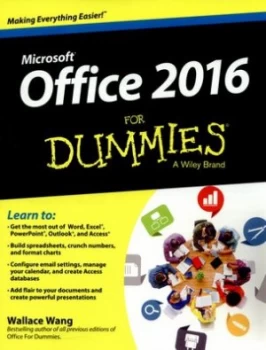 Image of Office 2016 for Dummies by Wallace Wang Paperback
