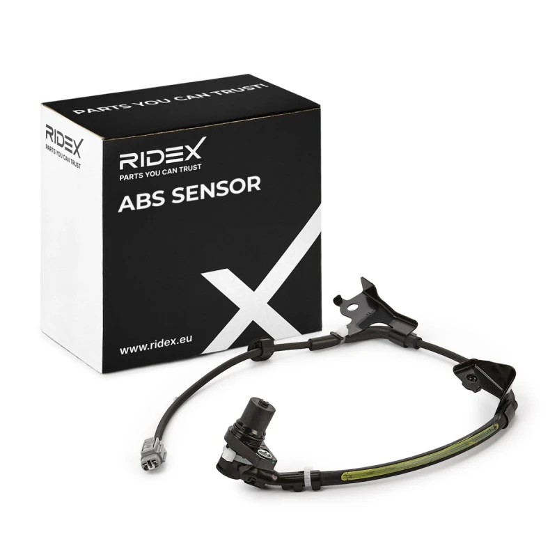 Image of RIDEX 412W1039 ABS Sensor Front Axle Right Sensor,wheel speed (412)