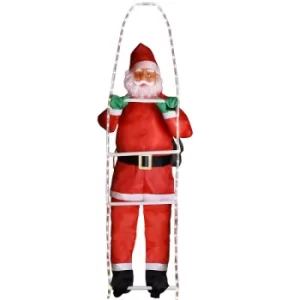 Image of Santa Claus on a Ladder 7ft with 120 LEDs