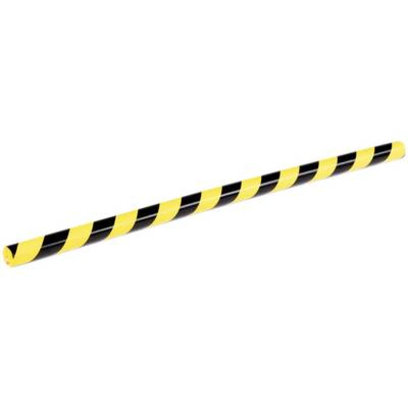 Image of Durable Kantenschutzprofil E8 gelb/schwarz selbstkl 1m