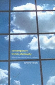 Image of Contemporary French Philosophy by Caroline Williams Paperback