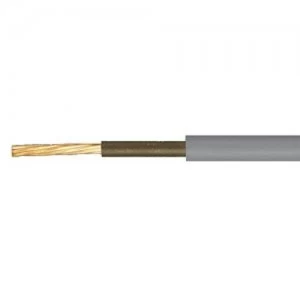 Image of Zexum Grey 25mm 97A Brown Meter Tails 6181Y Round PVC/PVC Harmonised Cable - 50 Meter