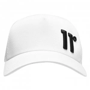 image of 11 Degrees Trucker Cap - White