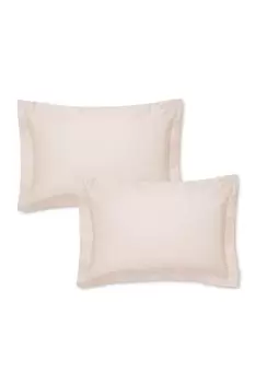 image of '400 Thread Count Cotton Sateen' Oxford Pillowcase Pair