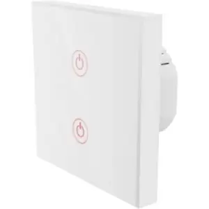 Image of Hama WiFi Wall-mount switch Alexa, Google Home