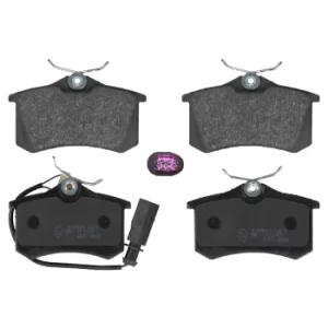 Image of Brake Pad Set 16394 by Febi Bilstein Rear Axle