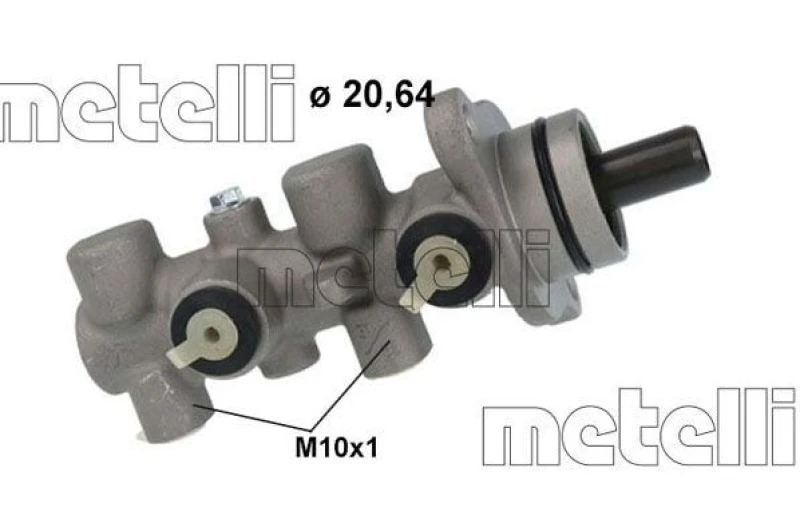 Image of METELLI Brake master cylinder METELLI 05-1179