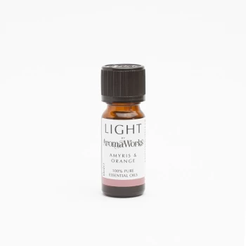 image of AromaWorks Amyris & Orange Light Range Essential Oil 10ml