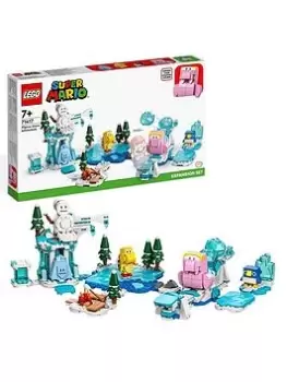 image of Lego Super Mario Fliprus Snow Adventure Expansion Set 71417