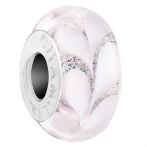 image of Chamilia Cream Paisley Lily Murano Charm