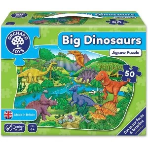 image of Orchard Toys - Big Dinosaurs Floor Puzzle