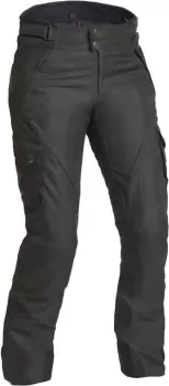 Image of Lindstrands Husom Waterproof Ladies Motorcycle Textile Pants, black, Size 38 for Women, black, Size 38 for Women